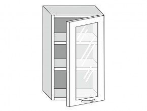 19.50.3 Шкаф настенный (h=913) на 500мм с 1-ой стекл. дверцей в Ирбите - irbit.magazin-mebel74.ru | фото