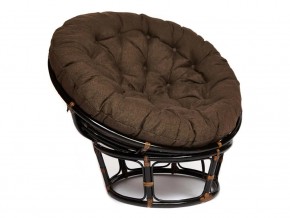 Кресло Papasan 23/01 W с подушкой Antique brown, ткань Коричневый в Ирбите - irbit.magazin-mebel74.ru | фото