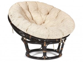 Кресло Papasan 23/01 W с подушкой Antique brown, ткань Старт в Ирбите - irbit.magazin-mebel74.ru | фото