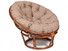 Кресло Papasan 23/01 W с подушкой Pecan, экошерсть Коричневый в Ирбите - irbit.magazin-mebel74.ru | фото