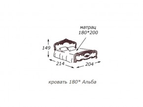 Кровать 2-х спальная 1800*2000 с ортопедом в Ирбите - irbit.magazin-mebel74.ru | фото