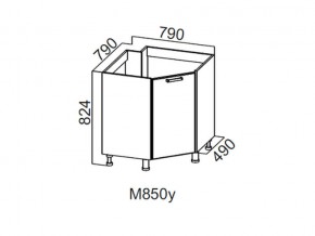 М850у Стол-рабочий 850 (угловой под мойку) в Ирбите - irbit.magazin-mebel74.ru | фото