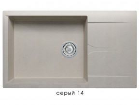 Мойка гранитная Gals-862 Серый 14 в Ирбите - irbit.magazin-mebel74.ru | фото