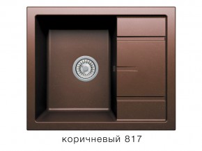 Мойка кварцевая Tolero R-107 Коричневый 817 в Ирбите - irbit.magazin-mebel74.ru | фото