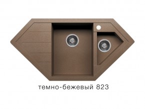 Мойка кварцевая Tolero R-114 Темно-бежевый 823 в Ирбите - irbit.magazin-mebel74.ru | фото