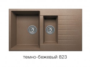 Мойка кварцевая Tolero R-118 Темно-бежевый 823 в Ирбите - irbit.magazin-mebel74.ru | фото