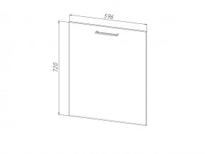 П 60 Комплект для посудомоечной машины 600 мм (цоколь + фасад) ЛДСП в Ирбите - irbit.magazin-mebel74.ru | фото