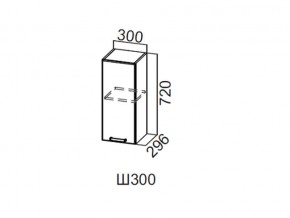 Ш300/720 Шкаф навесной 300/720 в Ирбите - irbit.magazin-mebel74.ru | фото