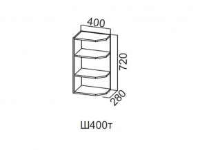 Ш400т/720 Шкаф навесной 400/720 (торцевой) в Ирбите - irbit.magazin-mebel74.ru | фото